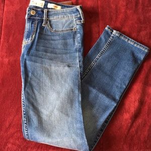 holister low rise skinny jeans
